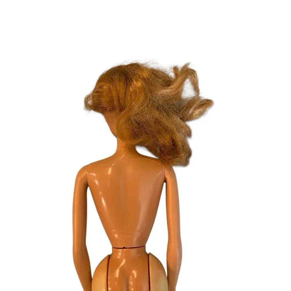 VTG 1966 Barbie Doll Twist Turn Red Hair Freckles‎ Bendable Knees Legs Arms READ